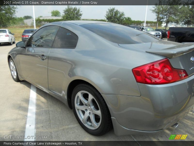 Diamond Graphite Metallic / Stone Gray 2007 Infiniti G 35 Coupe