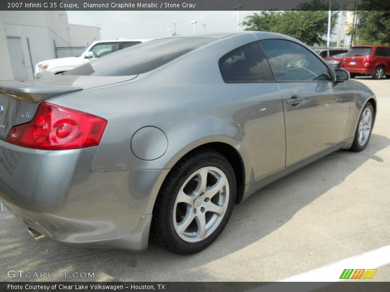 Diamond Graphite Metallic / Stone Gray 2007 Infiniti G 35 Coupe
