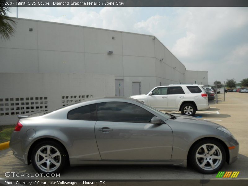 Diamond Graphite Metallic / Stone Gray 2007 Infiniti G 35 Coupe