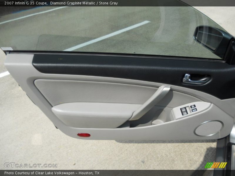 Diamond Graphite Metallic / Stone Gray 2007 Infiniti G 35 Coupe