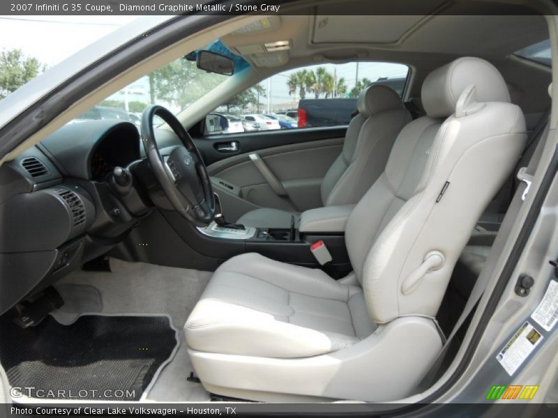 Diamond Graphite Metallic / Stone Gray 2007 Infiniti G 35 Coupe