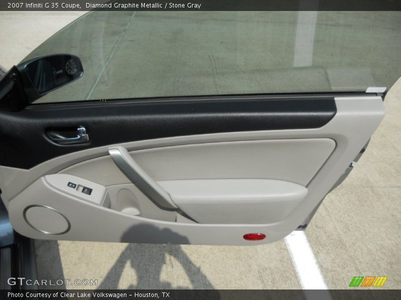 Diamond Graphite Metallic / Stone Gray 2007 Infiniti G 35 Coupe