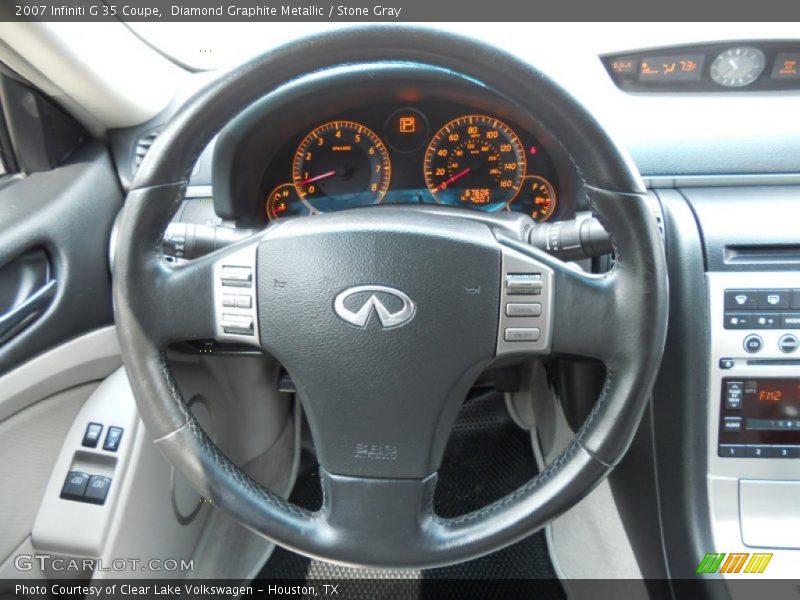 Diamond Graphite Metallic / Stone Gray 2007 Infiniti G 35 Coupe