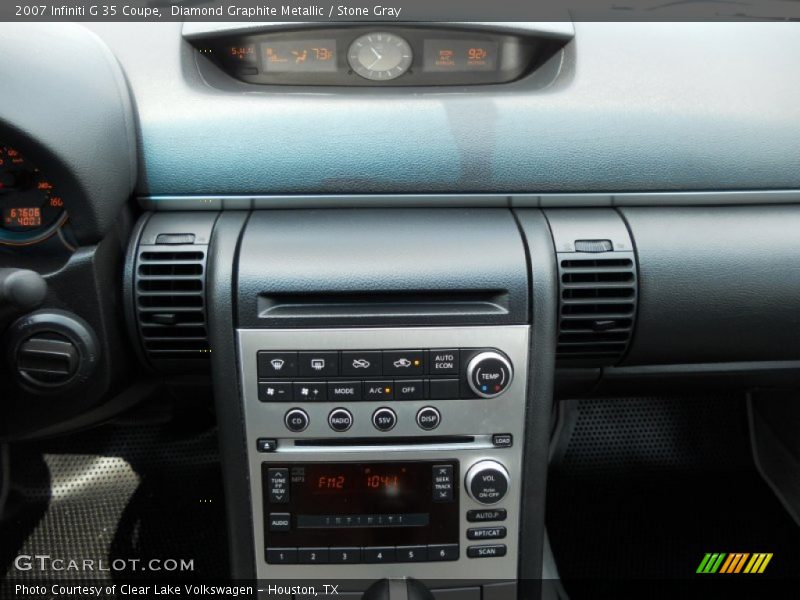 Diamond Graphite Metallic / Stone Gray 2007 Infiniti G 35 Coupe