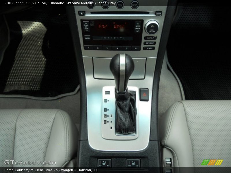 Diamond Graphite Metallic / Stone Gray 2007 Infiniti G 35 Coupe