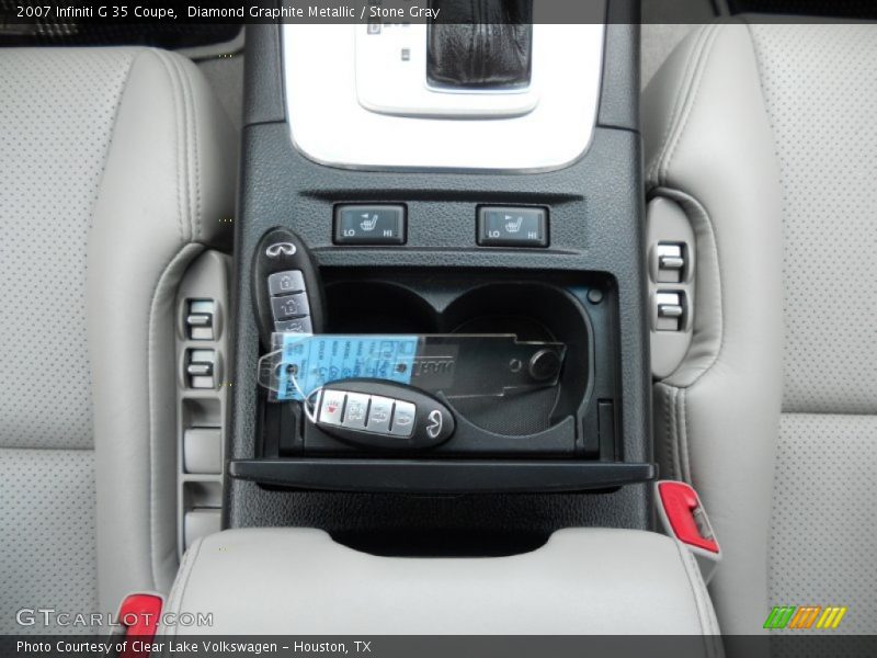 Diamond Graphite Metallic / Stone Gray 2007 Infiniti G 35 Coupe