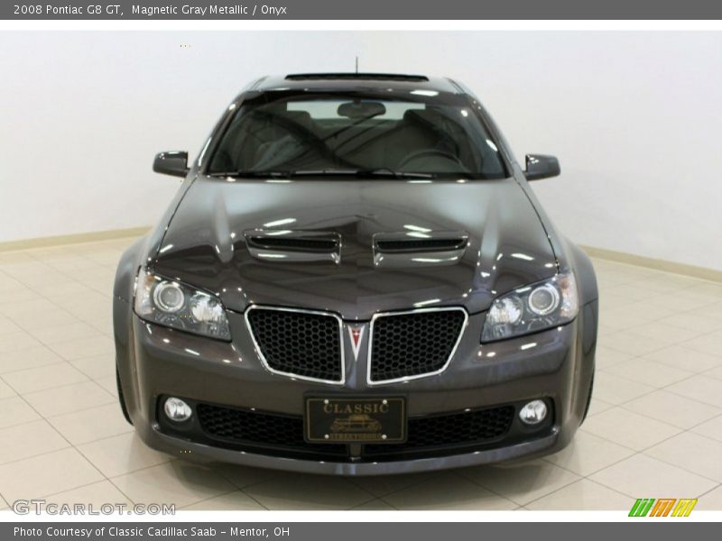 Magnetic Gray Metallic / Onyx 2008 Pontiac G8 GT