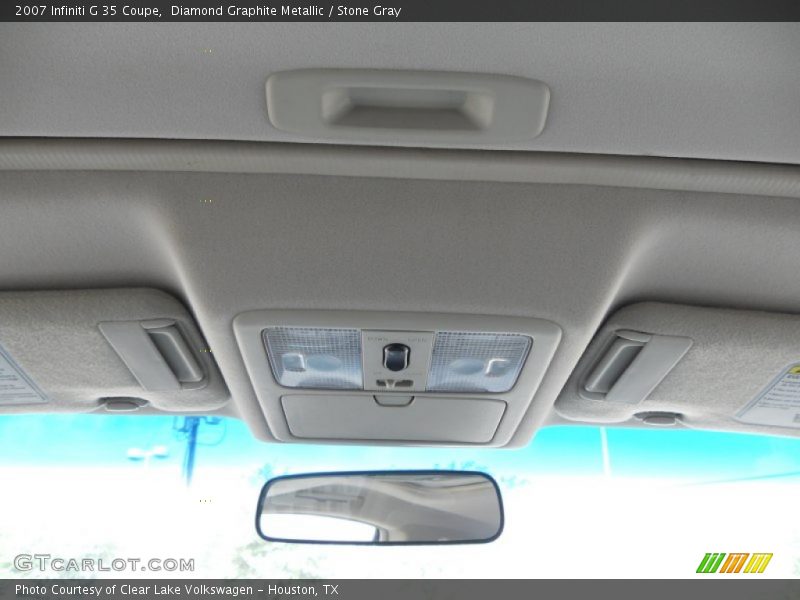 Diamond Graphite Metallic / Stone Gray 2007 Infiniti G 35 Coupe