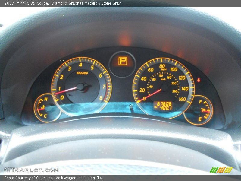 Diamond Graphite Metallic / Stone Gray 2007 Infiniti G 35 Coupe