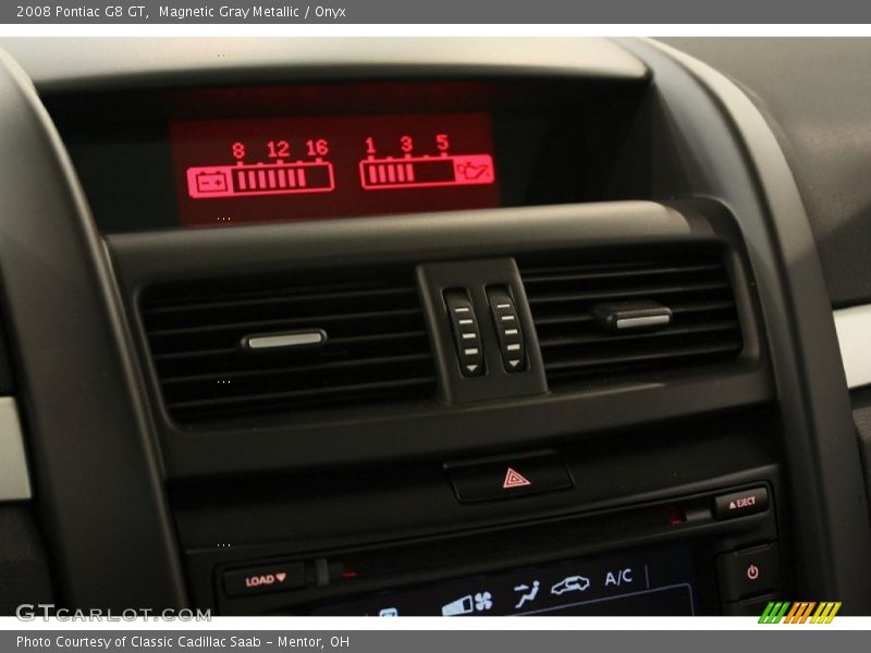 Magnetic Gray Metallic / Onyx 2008 Pontiac G8 GT