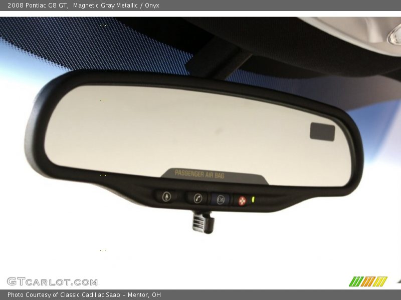 Magnetic Gray Metallic / Onyx 2008 Pontiac G8 GT