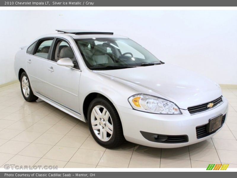 Silver Ice Metallic / Gray 2010 Chevrolet Impala LT