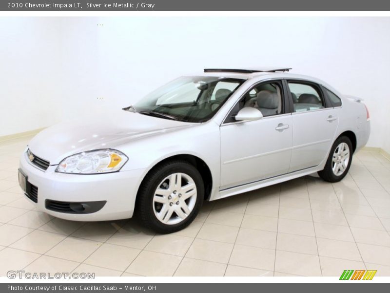 Silver Ice Metallic / Gray 2010 Chevrolet Impala LT