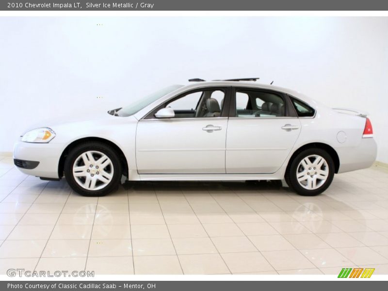 Silver Ice Metallic / Gray 2010 Chevrolet Impala LT