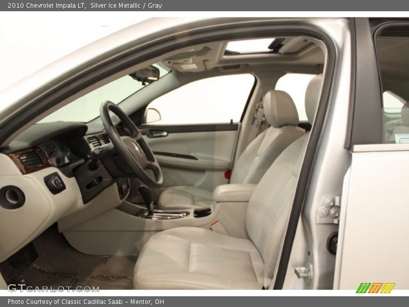 Silver Ice Metallic / Gray 2010 Chevrolet Impala LT