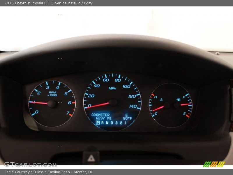 Silver Ice Metallic / Gray 2010 Chevrolet Impala LT