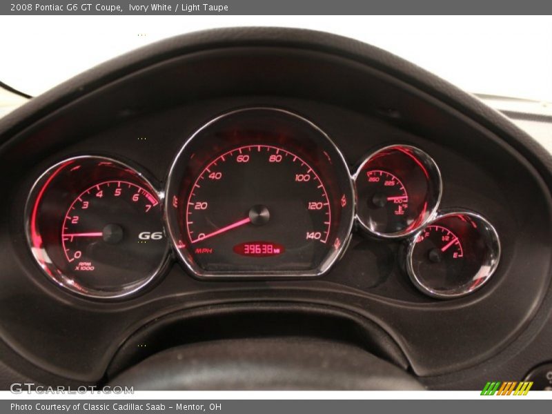 Ivory White / Light Taupe 2008 Pontiac G6 GT Coupe