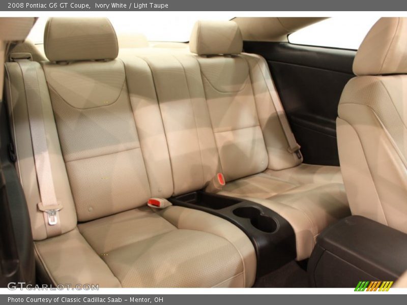 Ivory White / Light Taupe 2008 Pontiac G6 GT Coupe