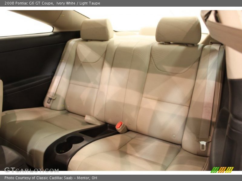 Ivory White / Light Taupe 2008 Pontiac G6 GT Coupe