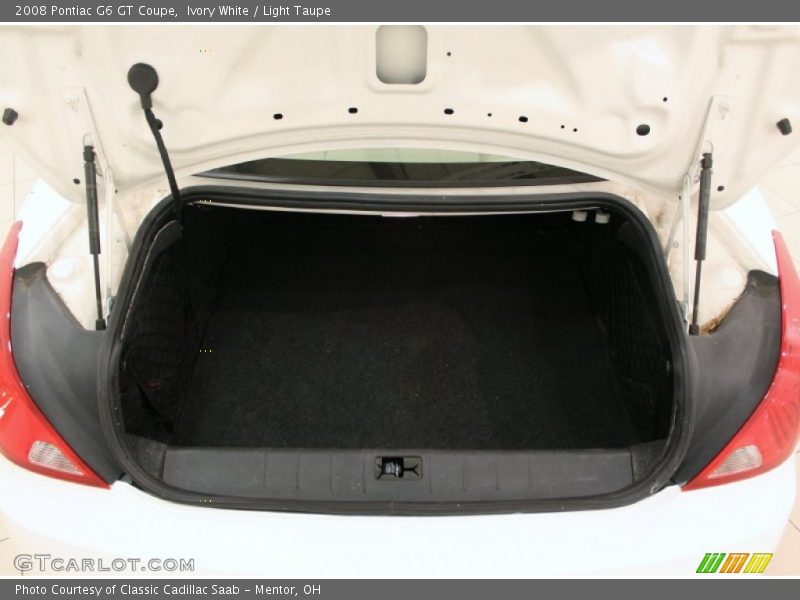 Ivory White / Light Taupe 2008 Pontiac G6 GT Coupe