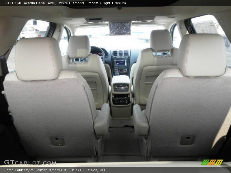 White Diamond Tintcoat / Light Titanium 2011 GMC Acadia Denali AWD