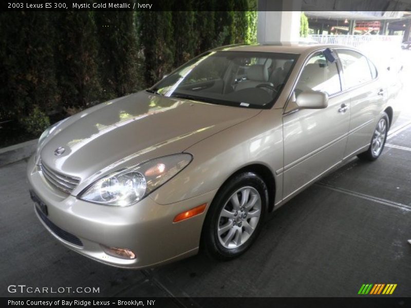 Mystic Gold Metallic / Ivory 2003 Lexus ES 300