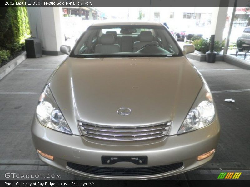 Mystic Gold Metallic / Ivory 2003 Lexus ES 300