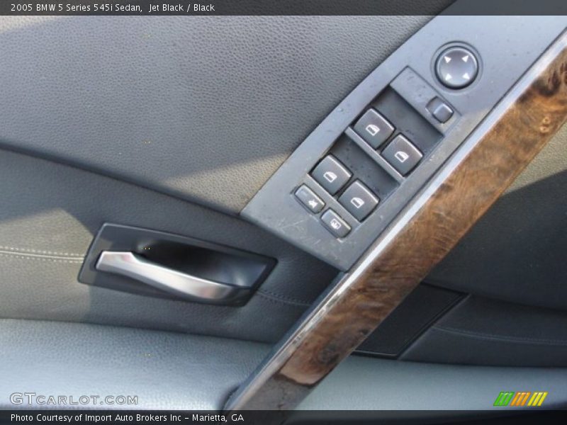 Jet Black / Black 2005 BMW 5 Series 545i Sedan
