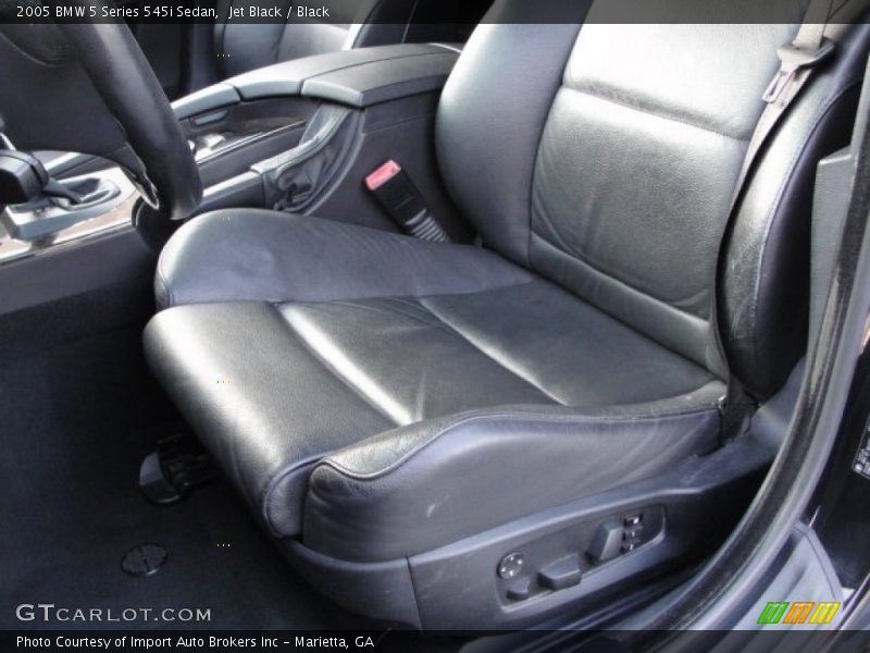 Jet Black / Black 2005 BMW 5 Series 545i Sedan