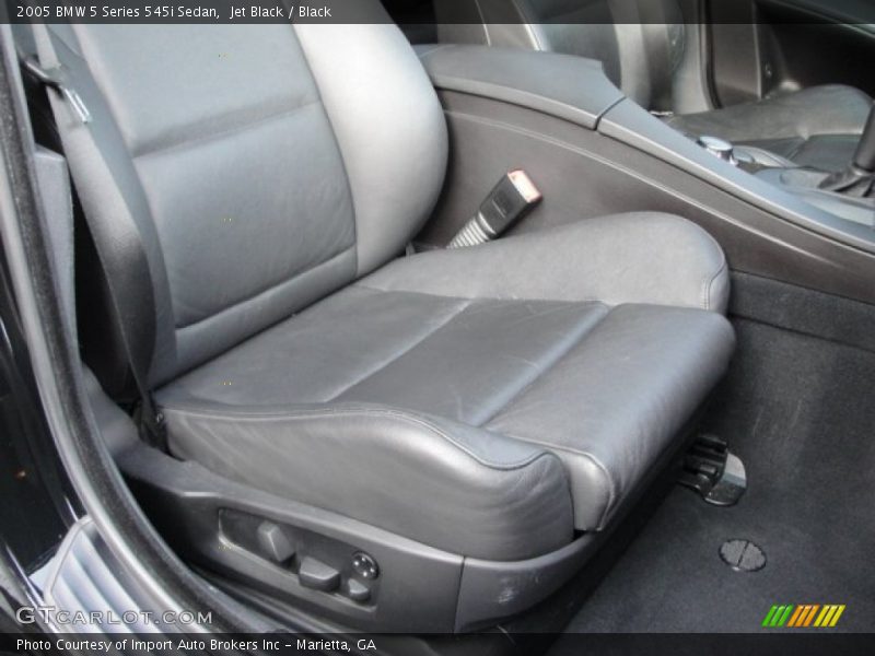 Jet Black / Black 2005 BMW 5 Series 545i Sedan
