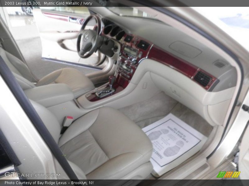 Mystic Gold Metallic / Ivory 2003 Lexus ES 300