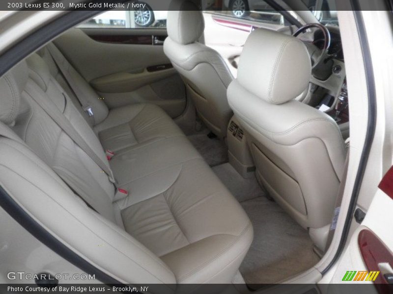 Mystic Gold Metallic / Ivory 2003 Lexus ES 300
