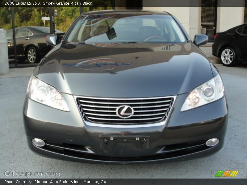 Smoky Granite Mica / Black 2008 Lexus ES 350