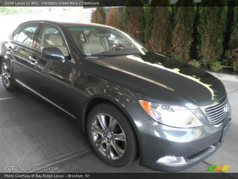 Verdigris Green Mica / Cashmere 2008 Lexus LS 460