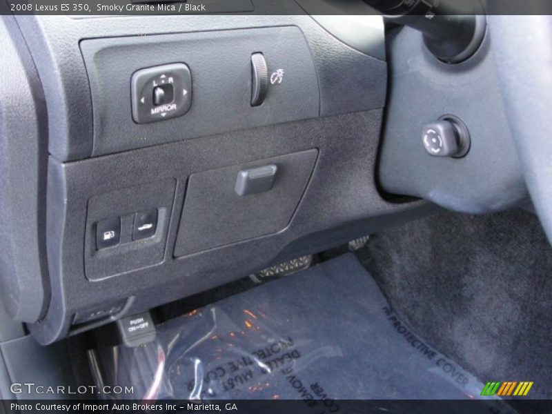 Smoky Granite Mica / Black 2008 Lexus ES 350
