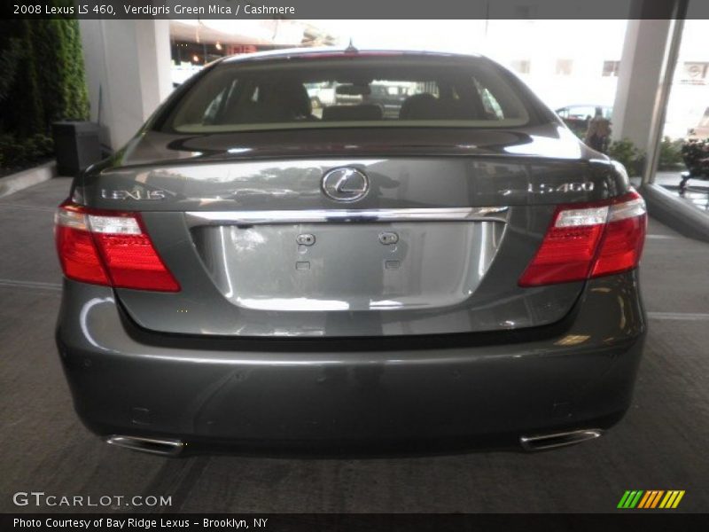 Verdigris Green Mica / Cashmere 2008 Lexus LS 460
