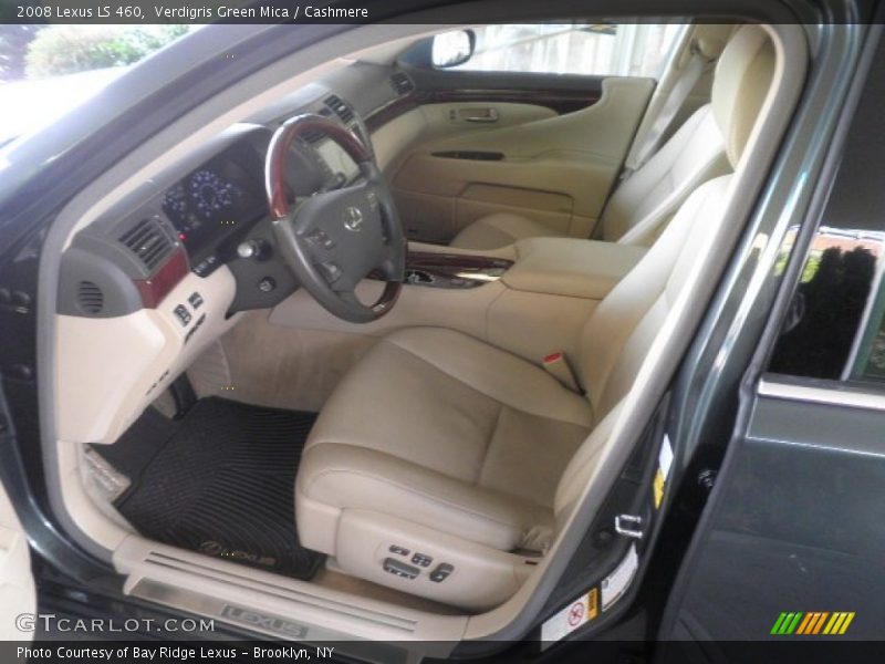 Verdigris Green Mica / Cashmere 2008 Lexus LS 460