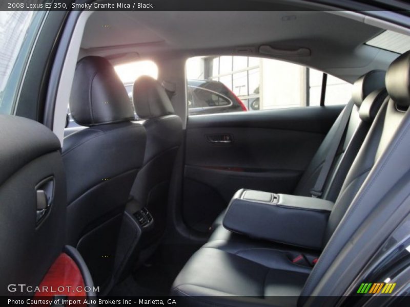 Smoky Granite Mica / Black 2008 Lexus ES 350