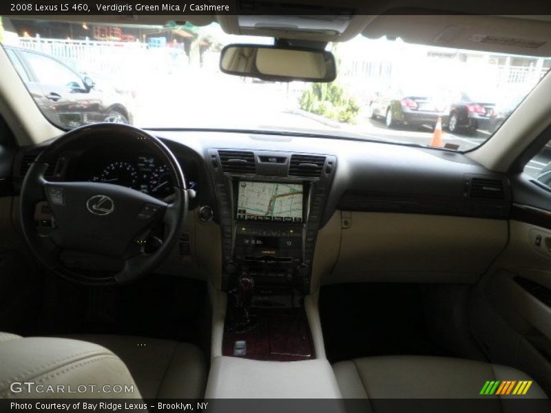 Verdigris Green Mica / Cashmere 2008 Lexus LS 460