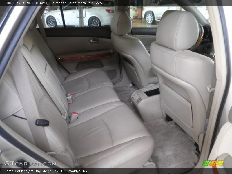Savannah Beige Metallic / Ivory 2007 Lexus RX 350 AWD