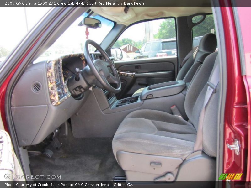 Sport Red Metallic / Dark Pewter 2005 GMC Sierra 1500 Z71 Crew Cab 4x4