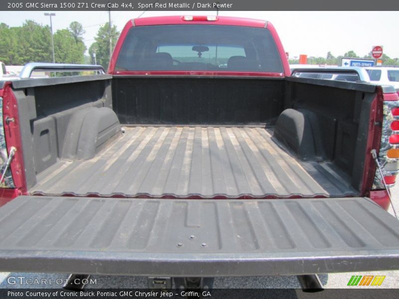Sport Red Metallic / Dark Pewter 2005 GMC Sierra 1500 Z71 Crew Cab 4x4