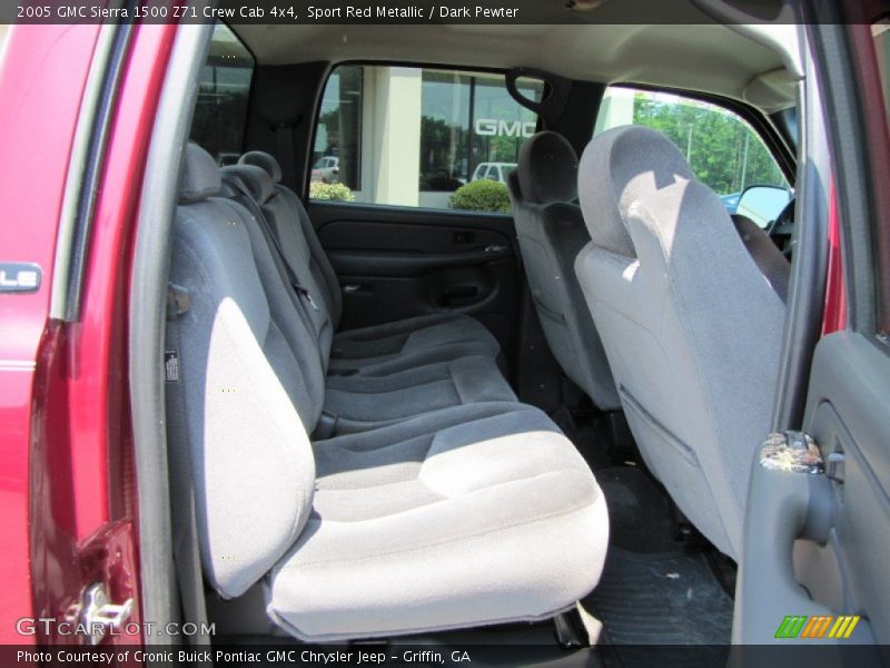 Sport Red Metallic / Dark Pewter 2005 GMC Sierra 1500 Z71 Crew Cab 4x4