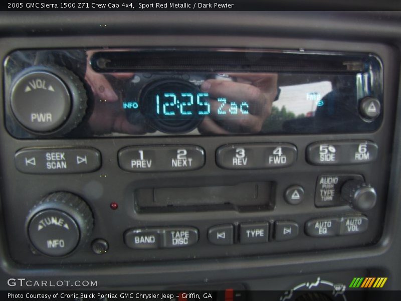Sport Red Metallic / Dark Pewter 2005 GMC Sierra 1500 Z71 Crew Cab 4x4