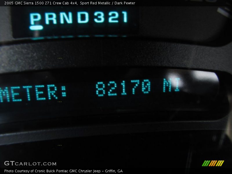 Sport Red Metallic / Dark Pewter 2005 GMC Sierra 1500 Z71 Crew Cab 4x4