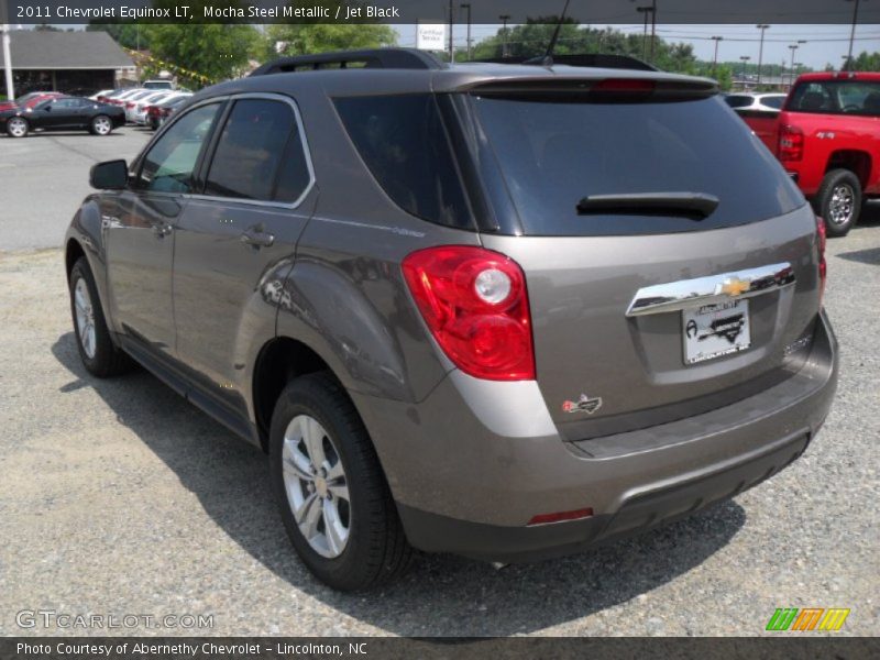 Mocha Steel Metallic / Jet Black 2011 Chevrolet Equinox LT