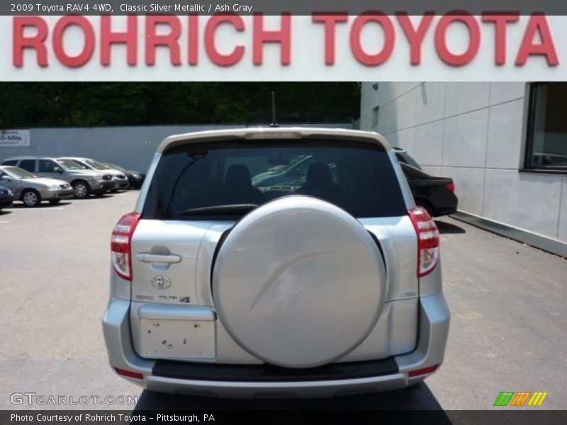 Classic Silver Metallic / Ash Gray 2009 Toyota RAV4 4WD