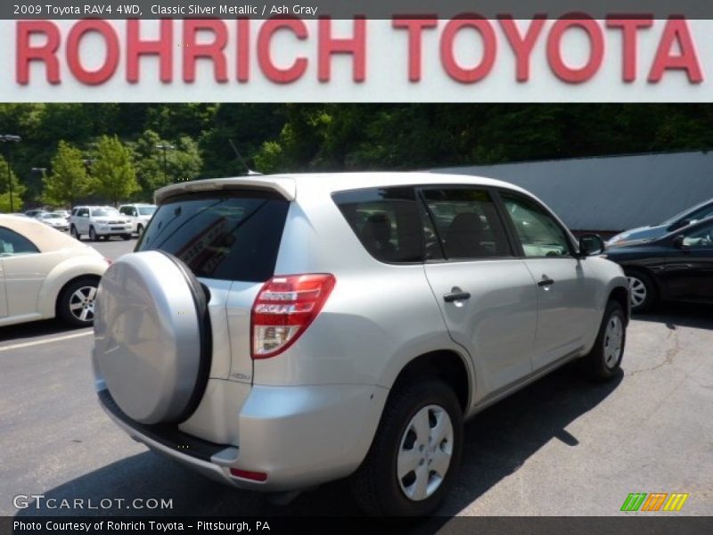 Classic Silver Metallic / Ash Gray 2009 Toyota RAV4 4WD