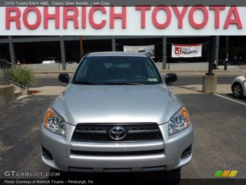 Classic Silver Metallic / Ash Gray 2009 Toyota RAV4 4WD