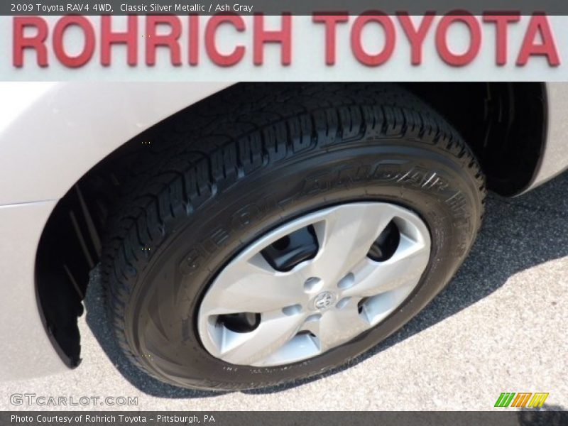 Classic Silver Metallic / Ash Gray 2009 Toyota RAV4 4WD